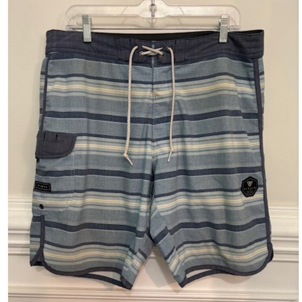 Vissla Board Shorts Upcycle Coconut Boardshorts Mens 33 Surf Beach Tie